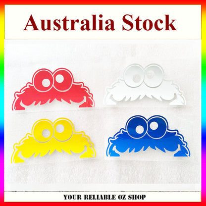 PEEPING COOKIE Sticker Decal Drift JDM Car Wall Window Funny Door Ute ATV Bike