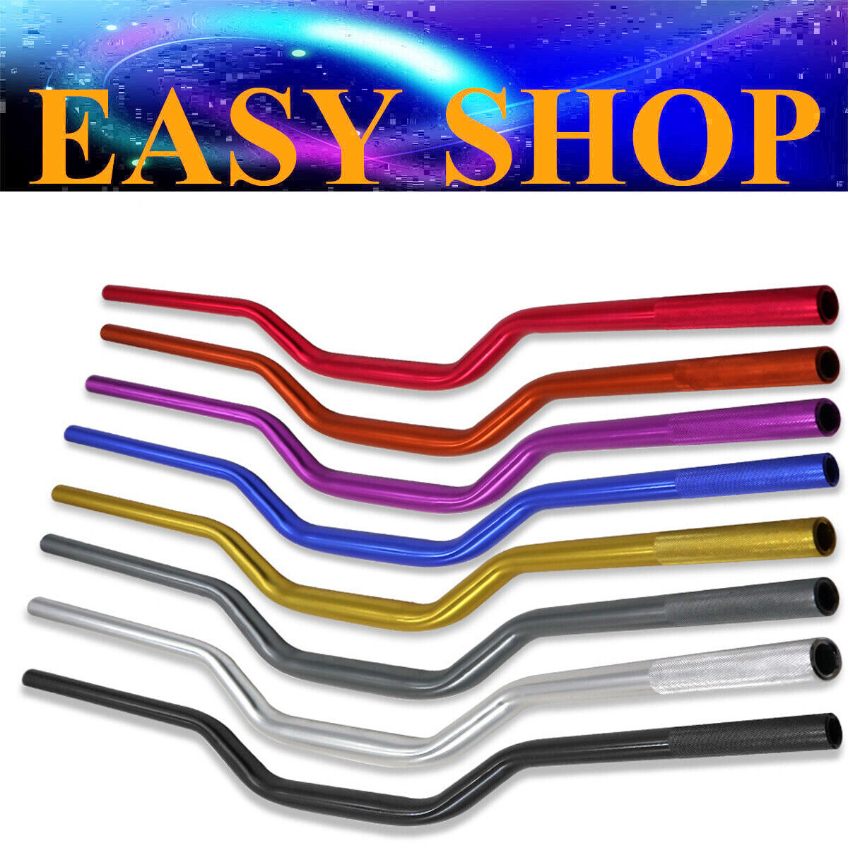 Motorcycle Low Rise Handlebar Fat bar Superbike 1-1/8" 28mm Racer Dirt Bike 80cm