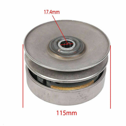 Alternator Freewheel Pulley Clutch Variator Belt For Yamaha JOG50 JOG70 Scooter