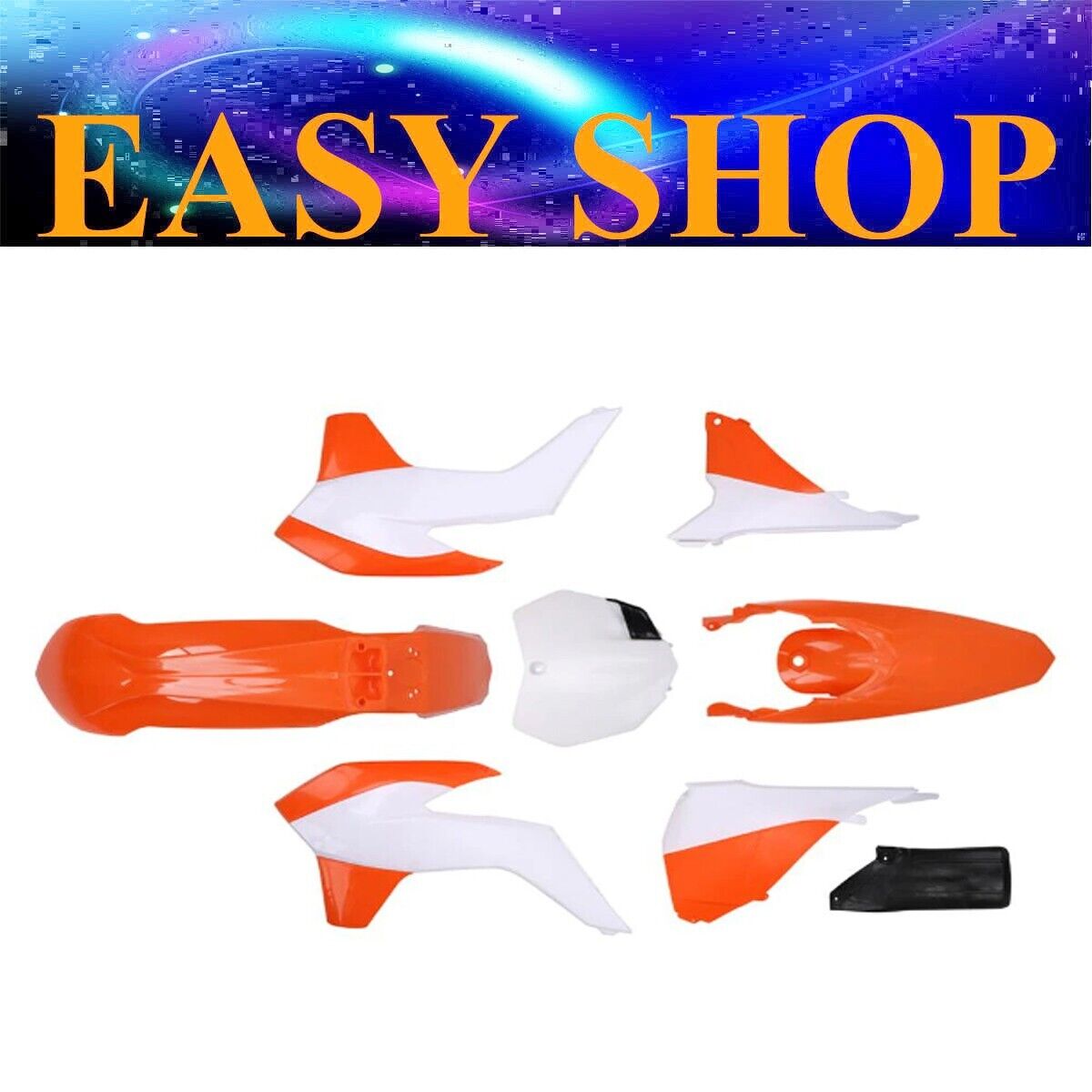Plastics Front Rear Fender Side Cover Fairing Kit For KTM SX 125 SX/XC 150