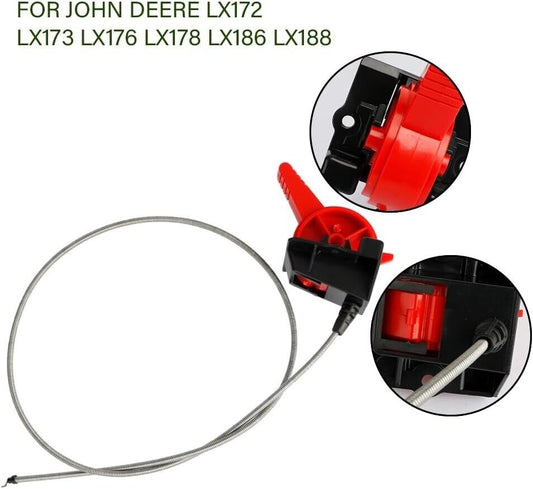 Throttle Control Cable John Deere LX172 LX173 LX176 LX178 LX186 LX188 AM121508