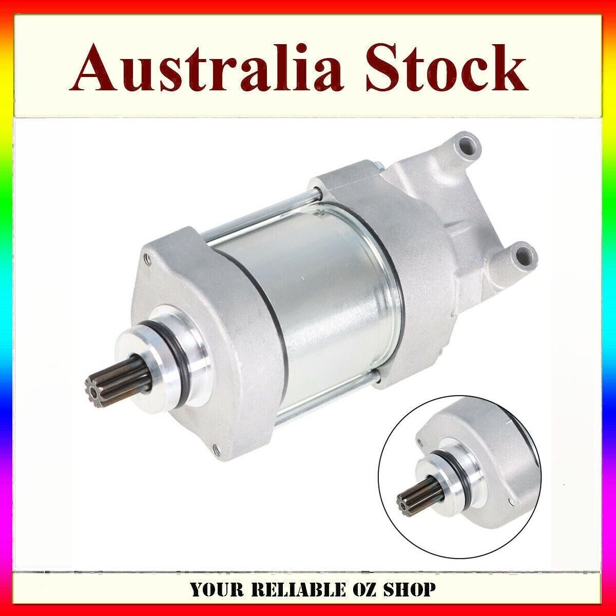 9T Start Starter Motor For Yamaha YZF-R1 YZF R1 R1S  5VY-81890-00 5VY-81890-01