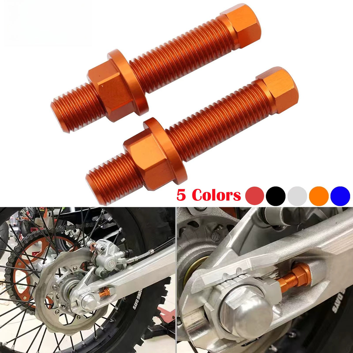 CNC Chain Tensioner Adjuster For Husqvarna TC/FC/TX/FX/TE/FE/FS 125-701 Enduro