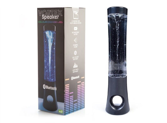 Brand New Bluetooth LED Colour Changing Vortex Speaker Rechargeable Battery