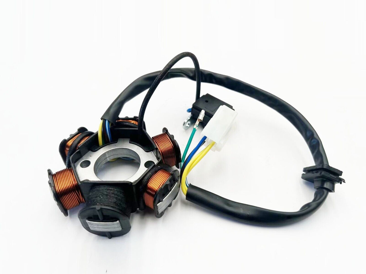 4 Pin Plug 6 poles magneto stator flywheel 50cc 90cc 110cc 125cc ATV QUAD BUGGY