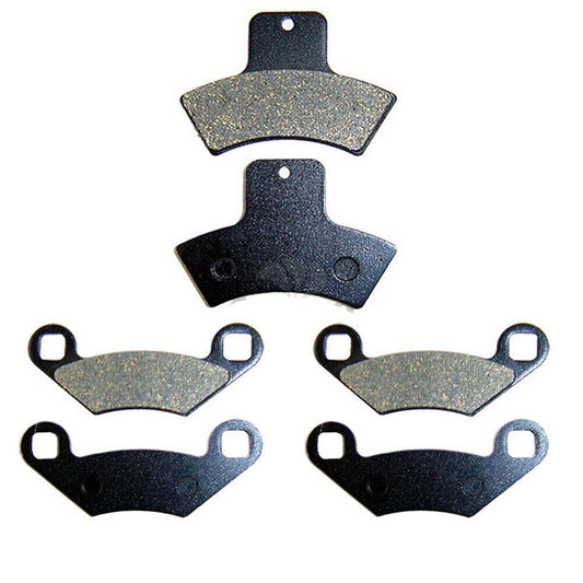 FRONT + REAR Brake Pads for POLARIS ATV 250 Trail Blazer Xplorer 4x4 Magnum 325