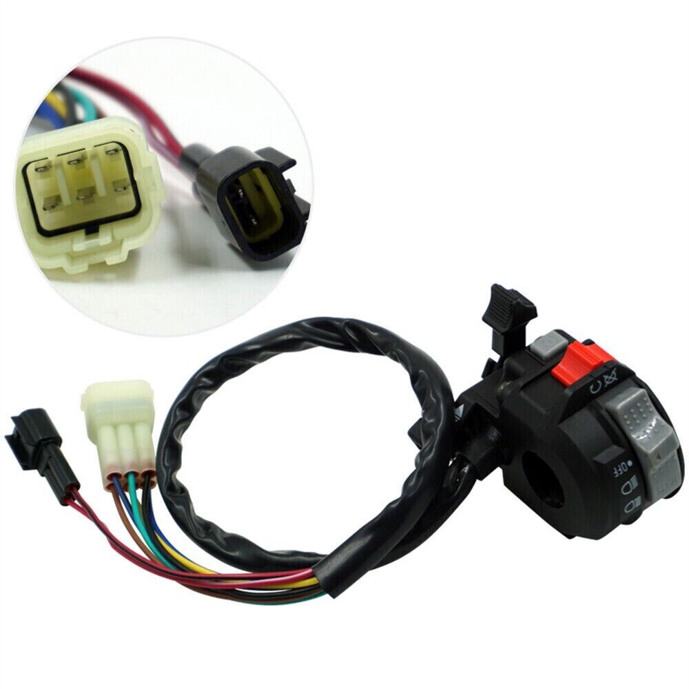 Handlebar Start Run Switch Assembly For Yamaha ATV Raptor 660R YFM660R 2001-2005