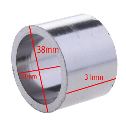 2Pcs 31mm 38mm 31mm Exhaust Slip Muffler Pipe Carbon Crush Gasket Motorycle Bike