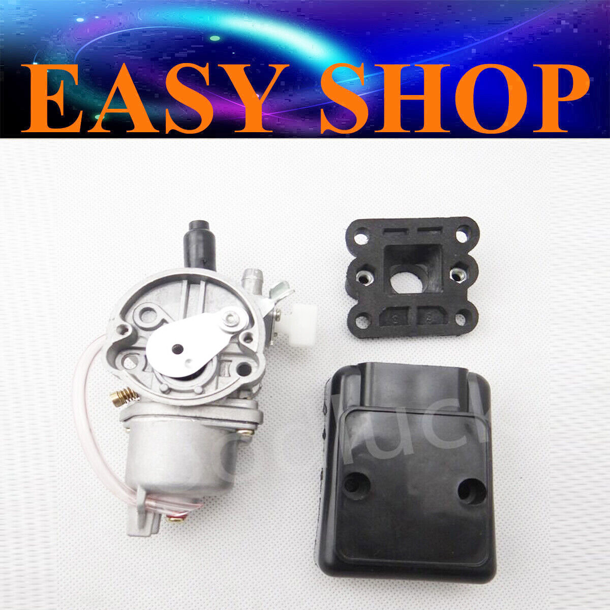 13mm Carby + Air Filter + Manifold For 43cc 47cc 49cc POCKET ATV QUAD MINI BIKE