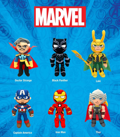 Licensed BRAND NEW MARVEL Iron Man CAPTAIN AMERICA THOR Plush Soft Toy 29CM