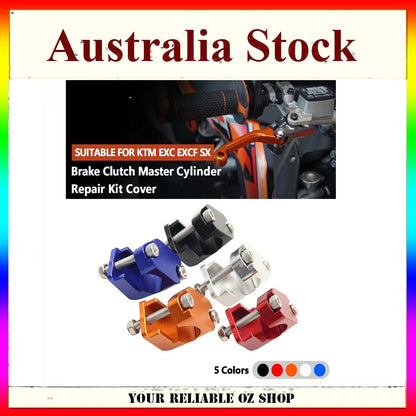 Brake Clutch Master Cylinder Repair Kit Cover Clamp For KTM 125 - 525 XC XCF XCW