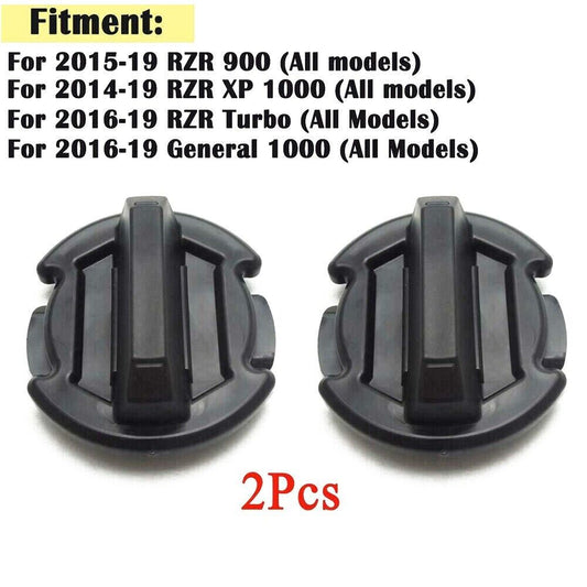 2Pc Twist Floor Drain Plug Cap For Polaris RZR 900 900-S XP 1000 1000-S 5414694