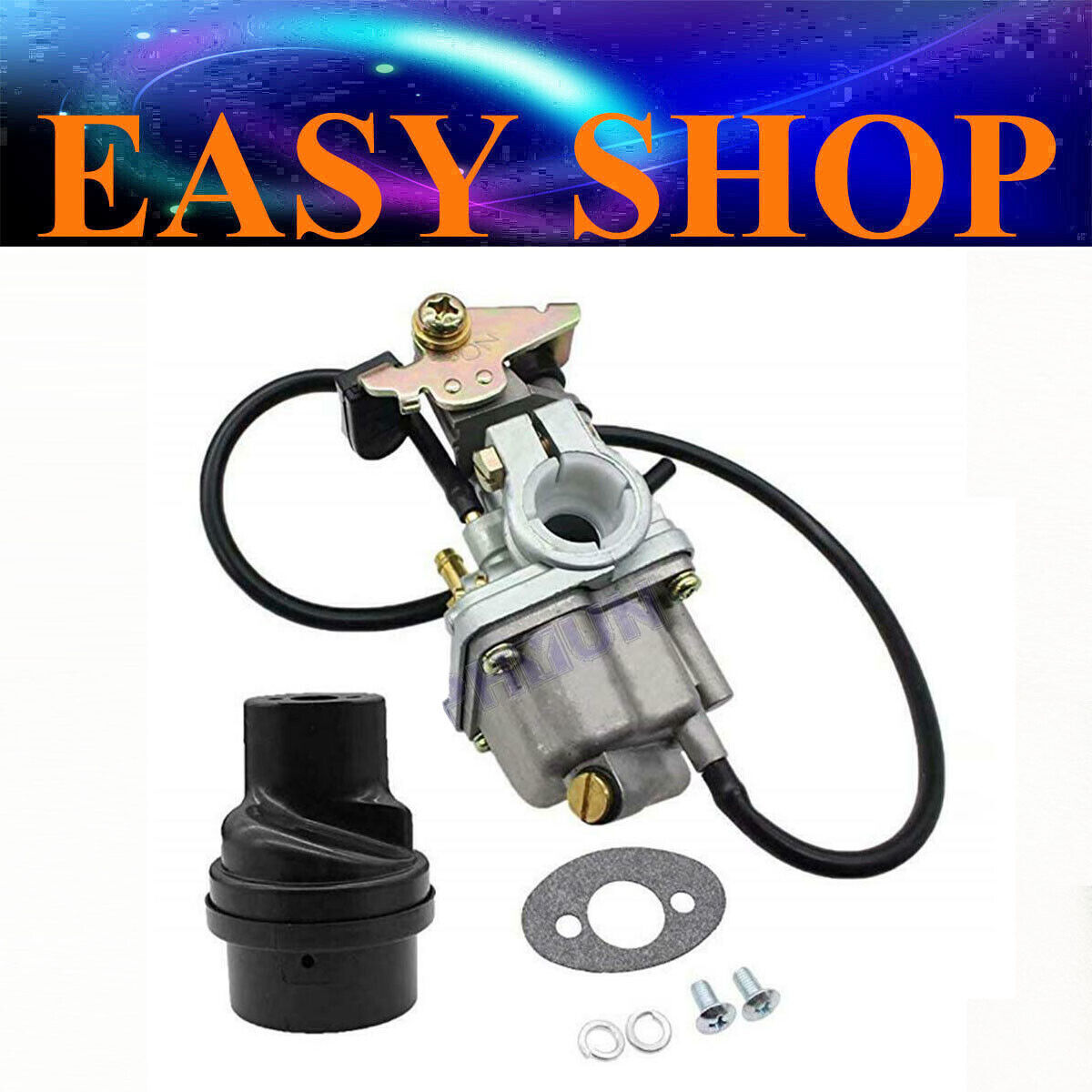 CARBY CARBURETOR CARB + Air Filter For SUZUKI LT50 JR50 LTA50 LTA-50 QUAD BIKE