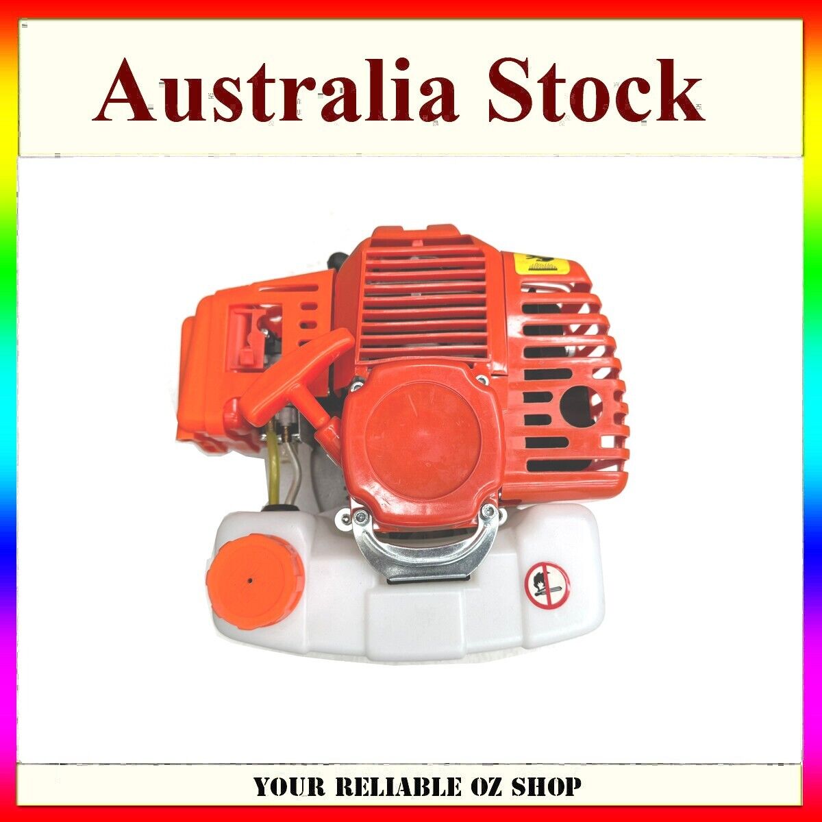 68CC 2KW Engine Motor For Weeder Brush Cutter Two Stroke Lawn Mower Drill 1E44F