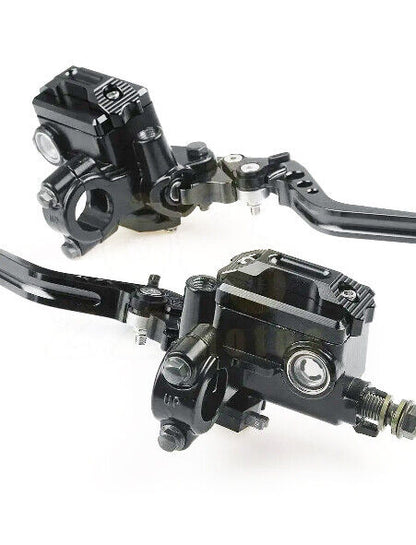 Brake Master Cylinder Lever Hydraulic 7/8" 22mm For Honda Yamaha Kawasaki Suzuki