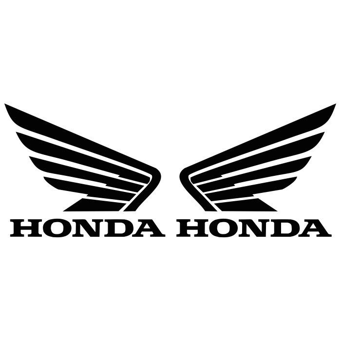 HONDA WING FUEL PETROL TANK STICKER DECAL VINYL MOTORCYCLE BIKE TRUCK CAR UTE