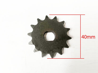 Metal Electric-Scooter 14T Sprocket For T8F Chain Motor Pinion GearDC Motor