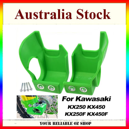 Plastic Fork Protector Cover Guard Kit For Kawasaki KX250 KX450 KX250F KX450F