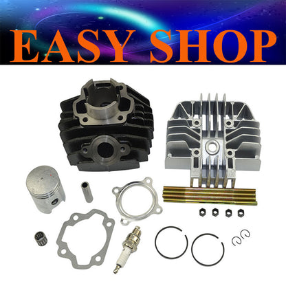 Head Bore Cylinder Rebuild KIT Barrel Piston YAMAHA PEEWEE 80 PW80 PY80 Y-ZINGER