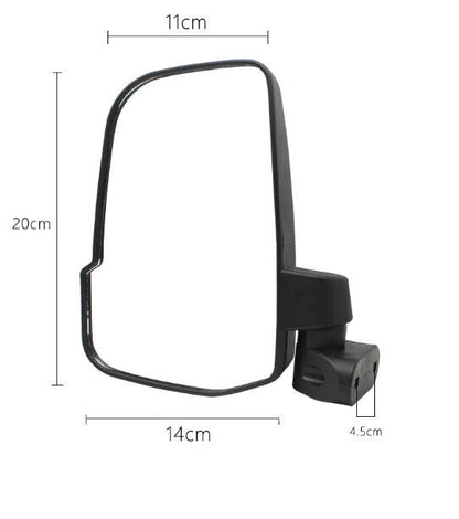 Side Rear View Mirrors For Polaris RZR Yamaha Can-AM ATV QUAD BUGGY UTV Kawasaki