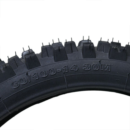 2.50-14 2.75-14 60/100- 14 Inch Front Knobby Tyre Tube 125cc 150cc Dirt Pit Bike
