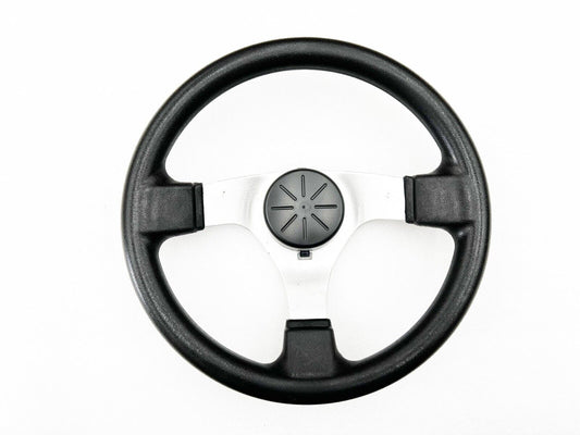 30cm steering wheel 3 stud traditional Circle with cover buggy Racing Go kart