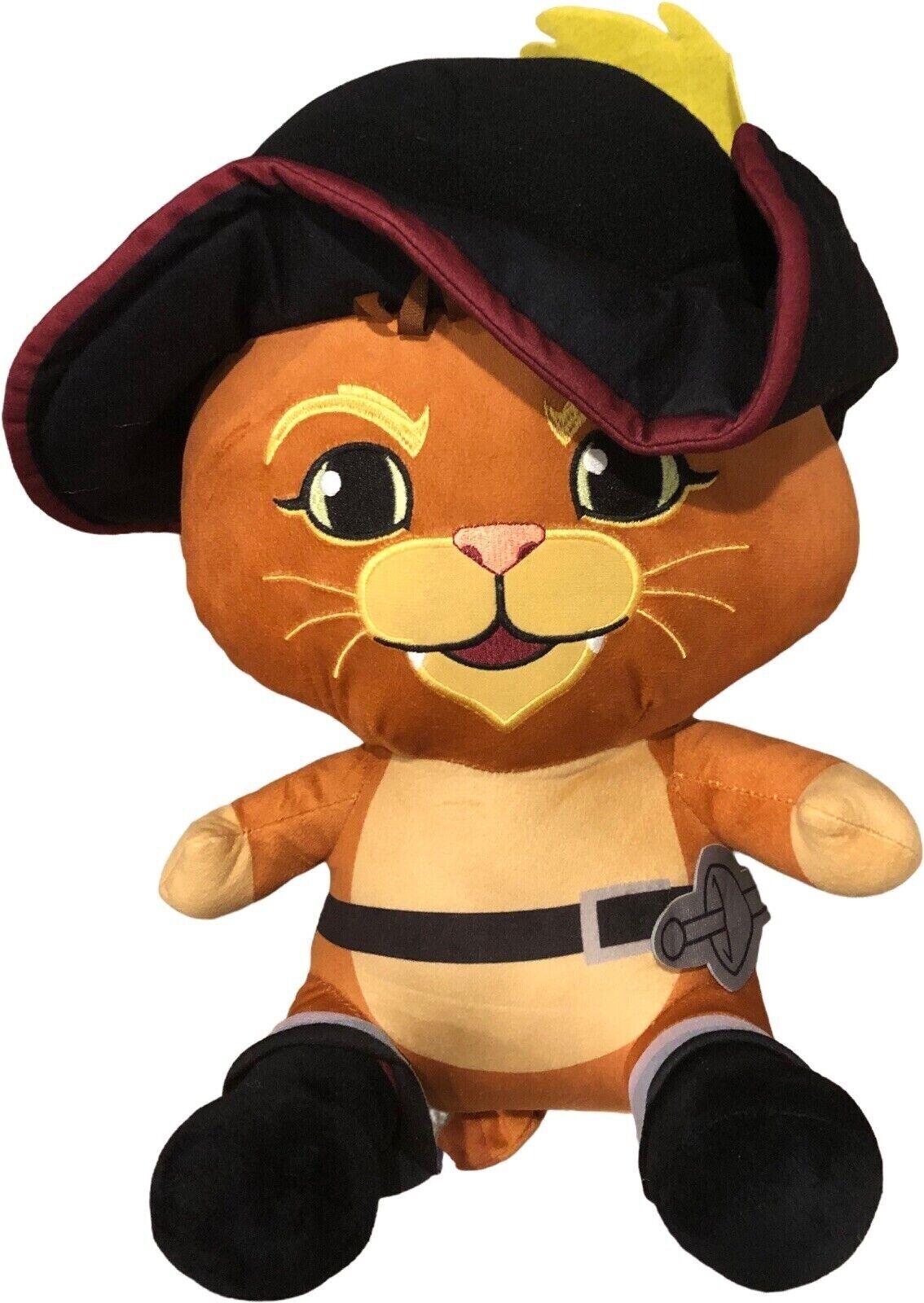 DREAMWORKS Puss in Boots Licensed Plush - Soft Plush Stuffed Toy LARGE 47cm