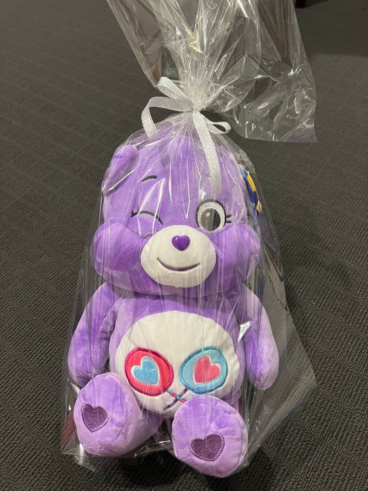 Licensed Care Bears Unlock The Magic Plush Soft Toy 32cm - Brand New Share Bear