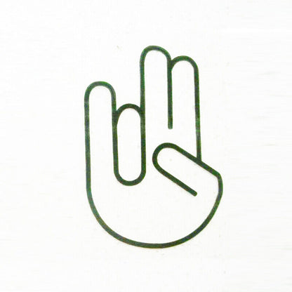 JDM FUNNY SHOCKER HAND STICKER DECAL 4WD CAR WINDOW WINDSCREEN TURBO DRIFT UTE