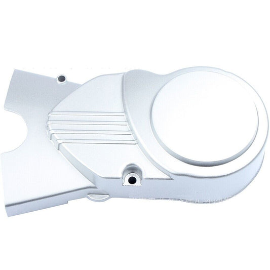 Silver Left Magneto Cover Engine Casing For 90cc 110cc 125cc 150cc Atomic Lifan