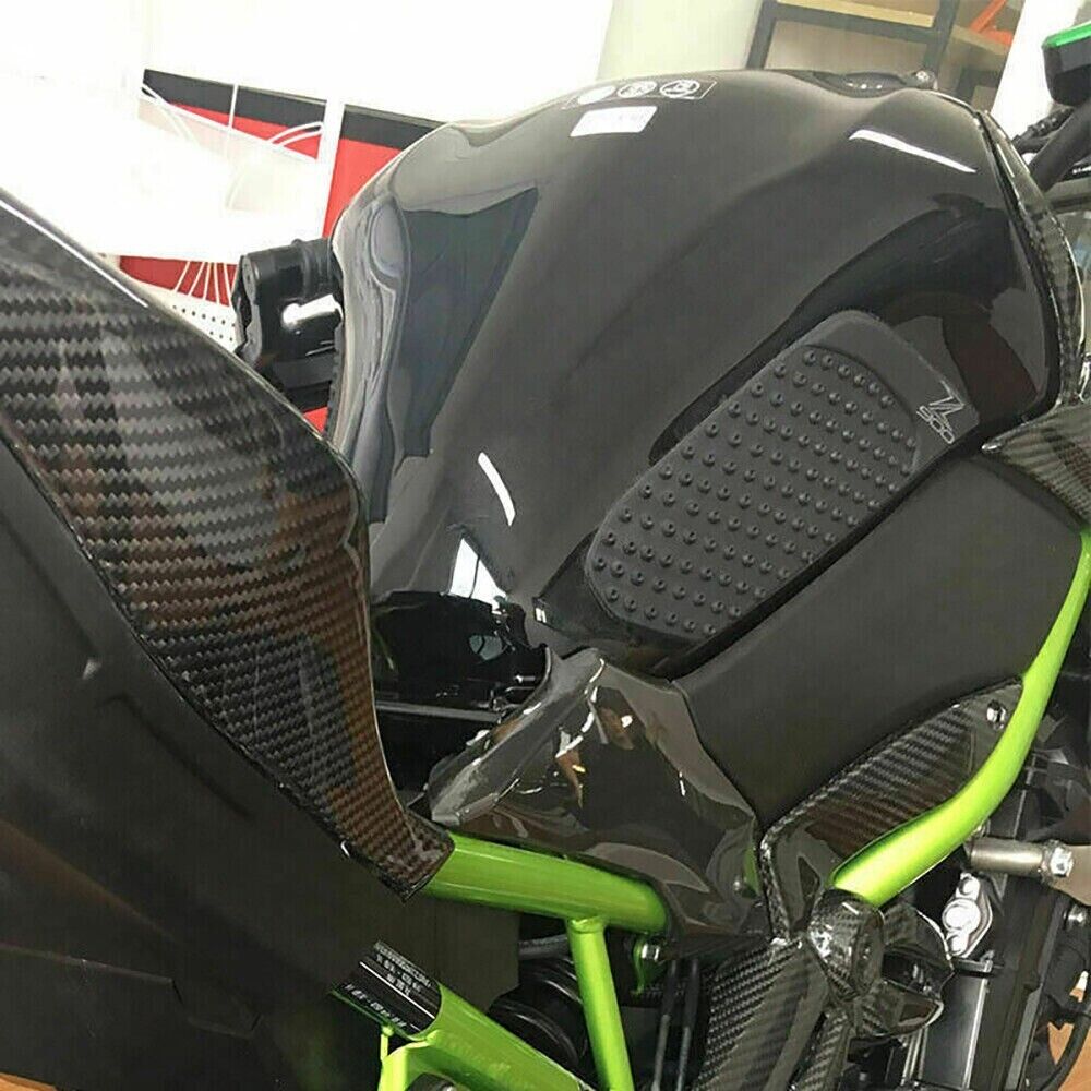 3M GAS FUEL PETROL TANK PADS KNEE GRIP TRACTION STICKER FOR Kawasaki Z900 16-18
