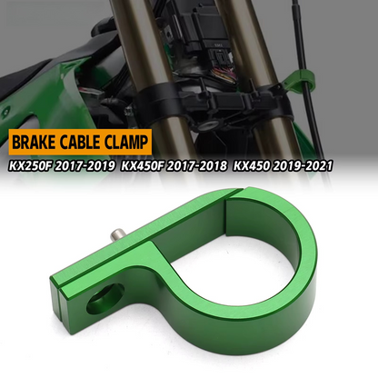 Front Brake Hose Line Cable Clamp For Kawasaki KX250F KX450F KX450 92173-1579