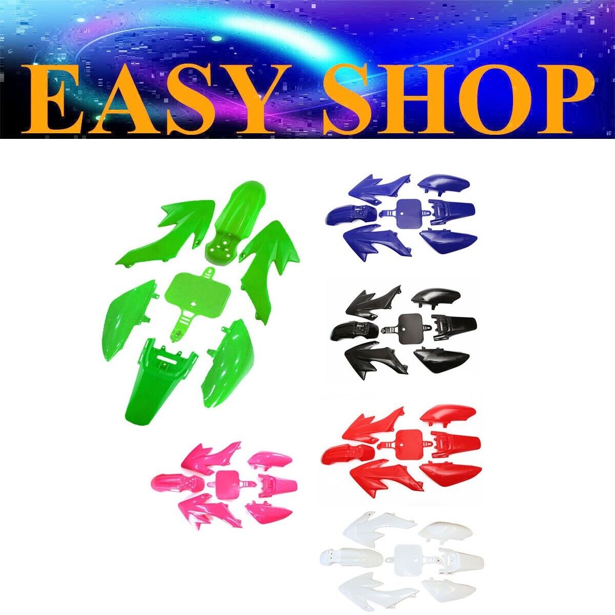 Plastics Guard Fairing Fender Kit CRF50 110c 125cc PIT PRO Trail Dirt Bike