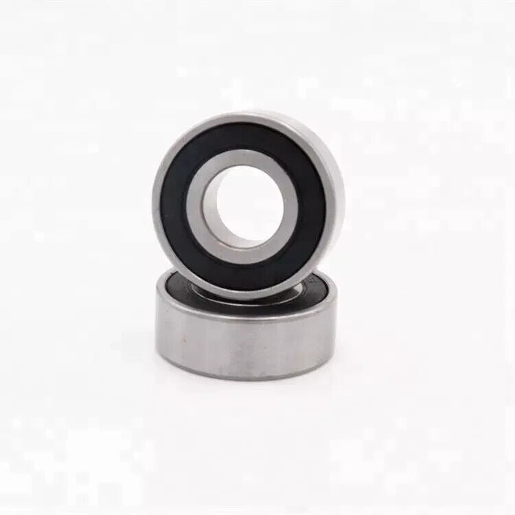2Pcs 62001 2RS 12 x 28 x 10mm 12mm 28mm 10mm Deep Groove Ball Bearing
