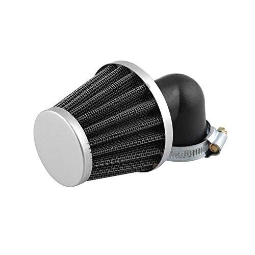 Alloy 35mm 90 Degree Bent Angled Air Filter Pod Cleaner PIT QUAD DIRT BIKE ATV