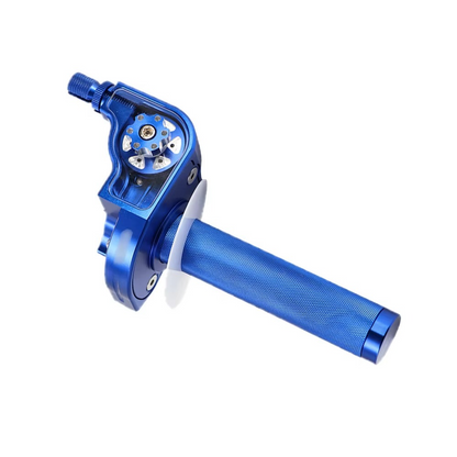 22mm CNC Throttle Twist Grips For PIT PRO Trail Dirt Quad Moped Scooter Bike