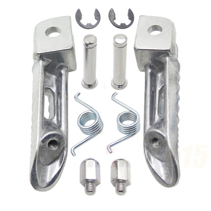 Pair Front Foot Peg Footrest Footpeg for Suzuki GSXR600 GSXR750 GSXR1000 SFV650