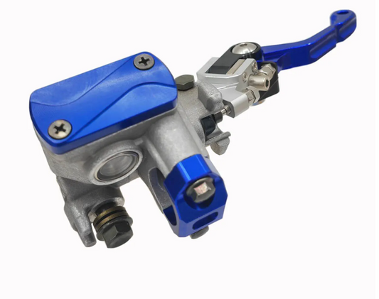Blue CNC 22mm Brake Master Cylinder Lever For Honda XR400R XR600R XR650L XR650R