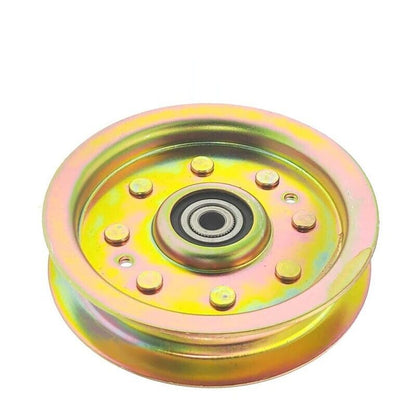 Single Slot Flat Idler Pulley For Craftsman PTY9000 24728981 For MF 50-22 ZT ZTR