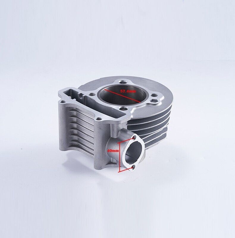 57.4mm Engine Cylinder Head Bore GY6 125cc 150cc Taotao Kymco Baja SUNL Buyang