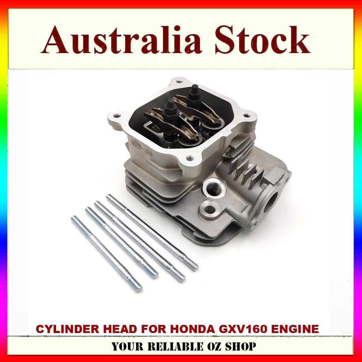 CYLINDER HEAD ROCKER ARM VALVE For HONDA GXV160 5.5HP LAWN MOWER HRJ216 6.5HP