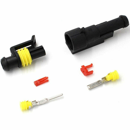 1/2/3/4/5/6 Pin Waterproof IP67 Car Electrical Wire Connector Plug Socket 12V