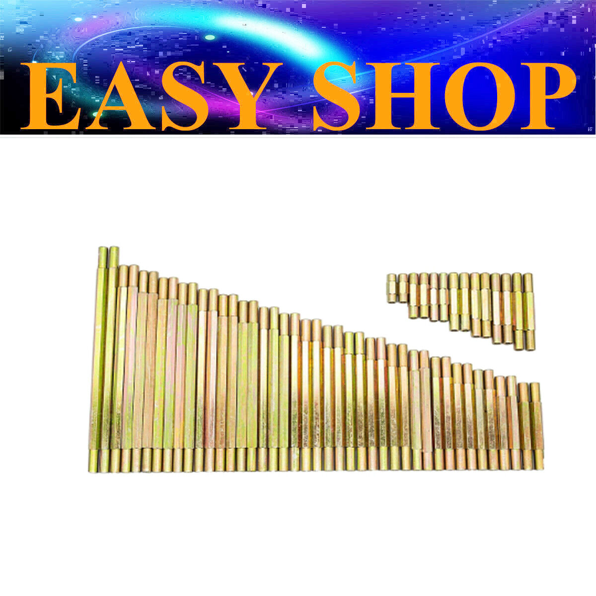 Pair 45mm-350mm M10 Steering Shaft Tie Rod For 4 Wheel Kart Atv Quad 50cc-250cc