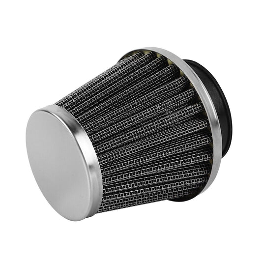 42MM AIR FILTER POD CLEANER Fit GY6 125cc 150cc 250cc SCOOTER GOKART TRAIL BIKE