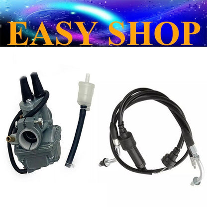21mm Carb CARBURETOR CARBY + Throttle Cable PW80 PY80 GT MOTOR Motorcycle LX80PY