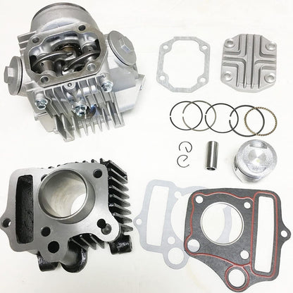 39mm Bore Cylinder Head Piston Engine Rebuild Kit For Honda Z50R XR50 CRF50 50CC
