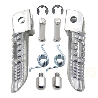 Pair Front Foot Peg Footrest Footpeg for Suzuki GSXR600 GSXR750 GSXR1000 SFV650