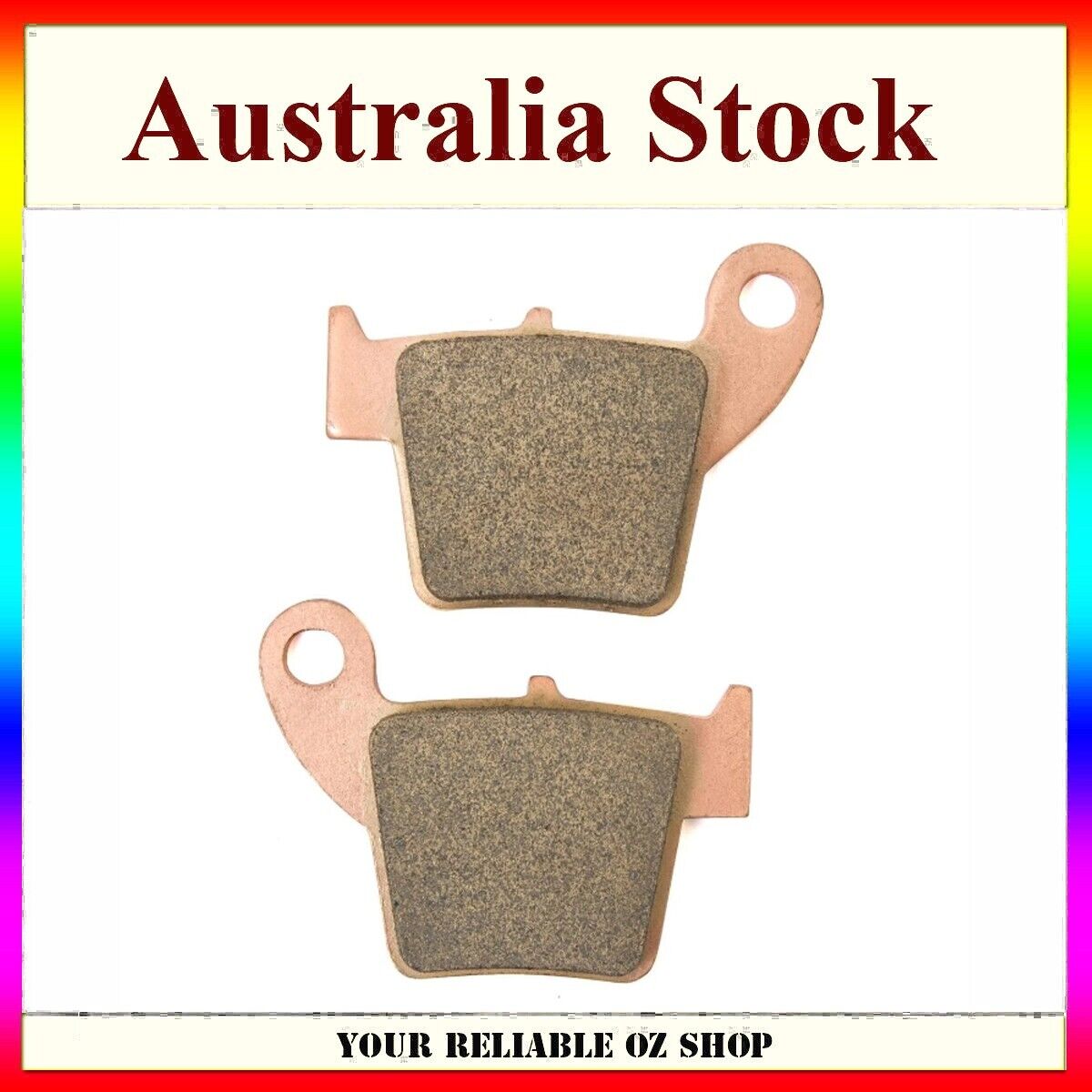 Sintered Rear BRAKE PADS For HONDA CRF230 CR250 CRE250 CRF450 CRM490 XR250 XR400