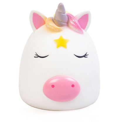 Brand New Kids Smooshos Pals Unicorn Table Lamp Children Girl