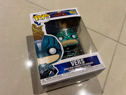 Pop! Funko 10cm Captain Marvel Vers Masked #434 Vinyl Figurine/Collectables Toy